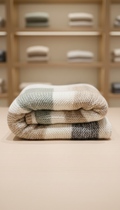 Cotton-Linen Relaxed Throw Blanket