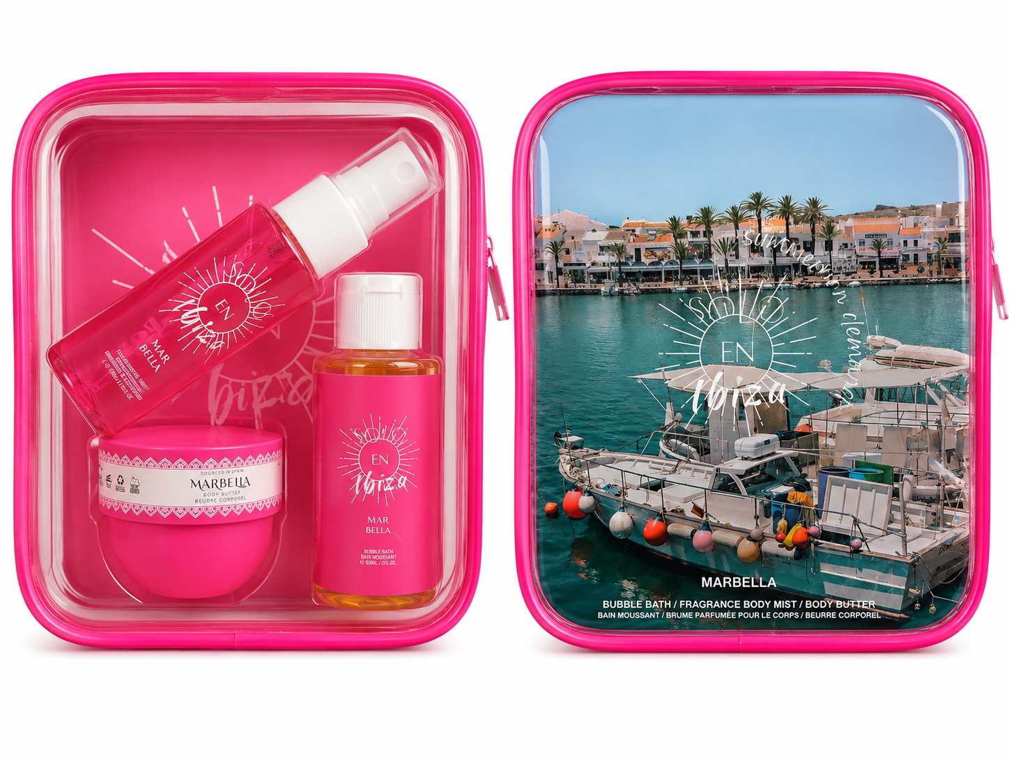 Marbella 3-Piece Spa Gift Set | Bubble Bath, Body Butter & Body Mist